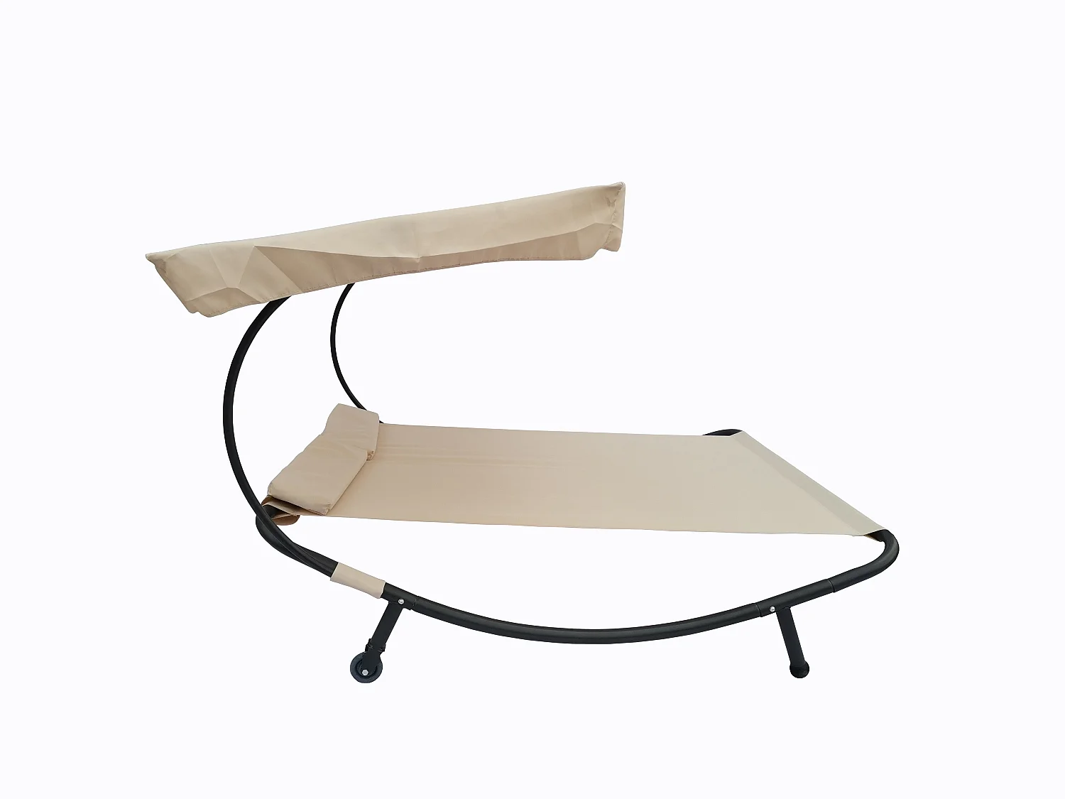 Sun lounger Bindox Cream H. 137 x W. 180 x D. 200 cm