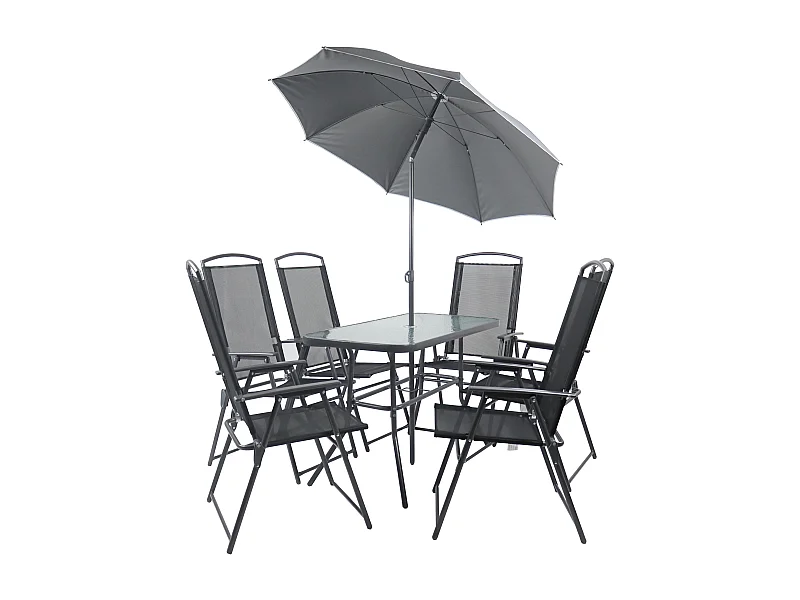 Tuinmeubelset 110 Voir Sélection Antraciet