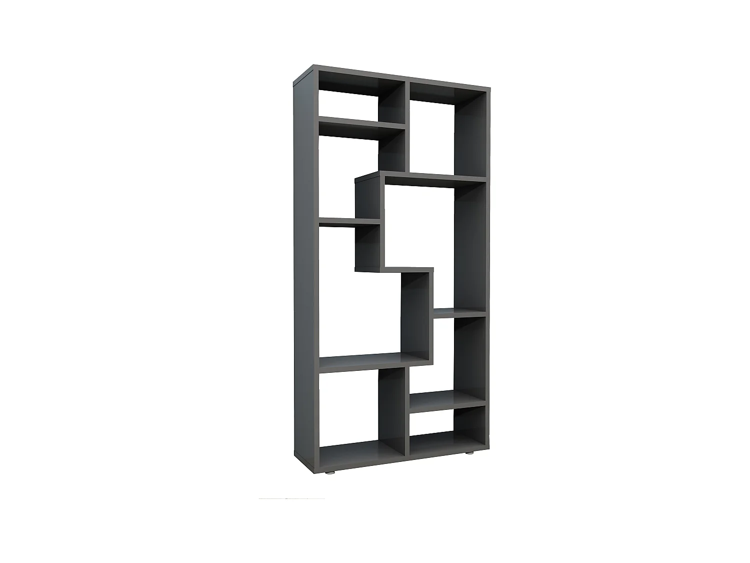 Stand Rack Lanisa Anthracite H. 116 x W. 58 x D. 20 cm