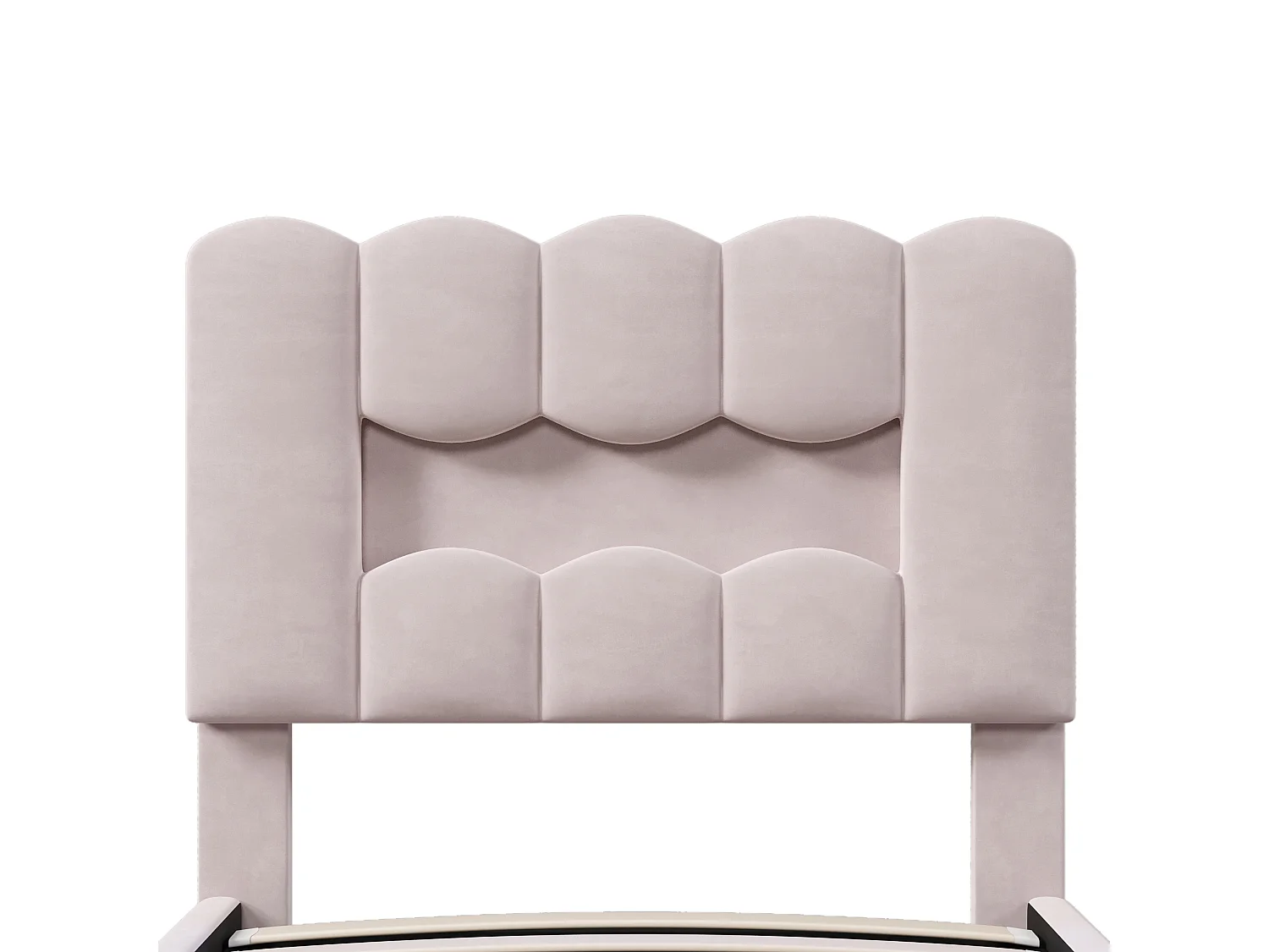 Gestoffeerd opbergbed 90×200 cm - met LED-verlichting - verstelbaar hoofdeinde - fluweel - roze (matras niet inbegrepen)