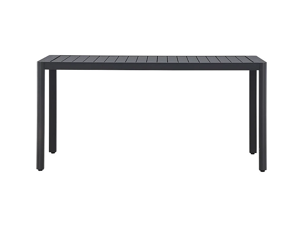Giardini table de jardin noir.
