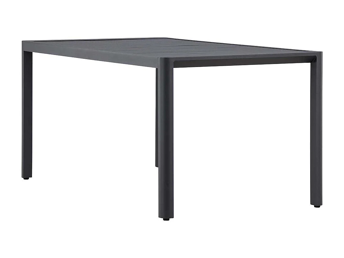 Table de Jardin "Giardini" 150cm Noir