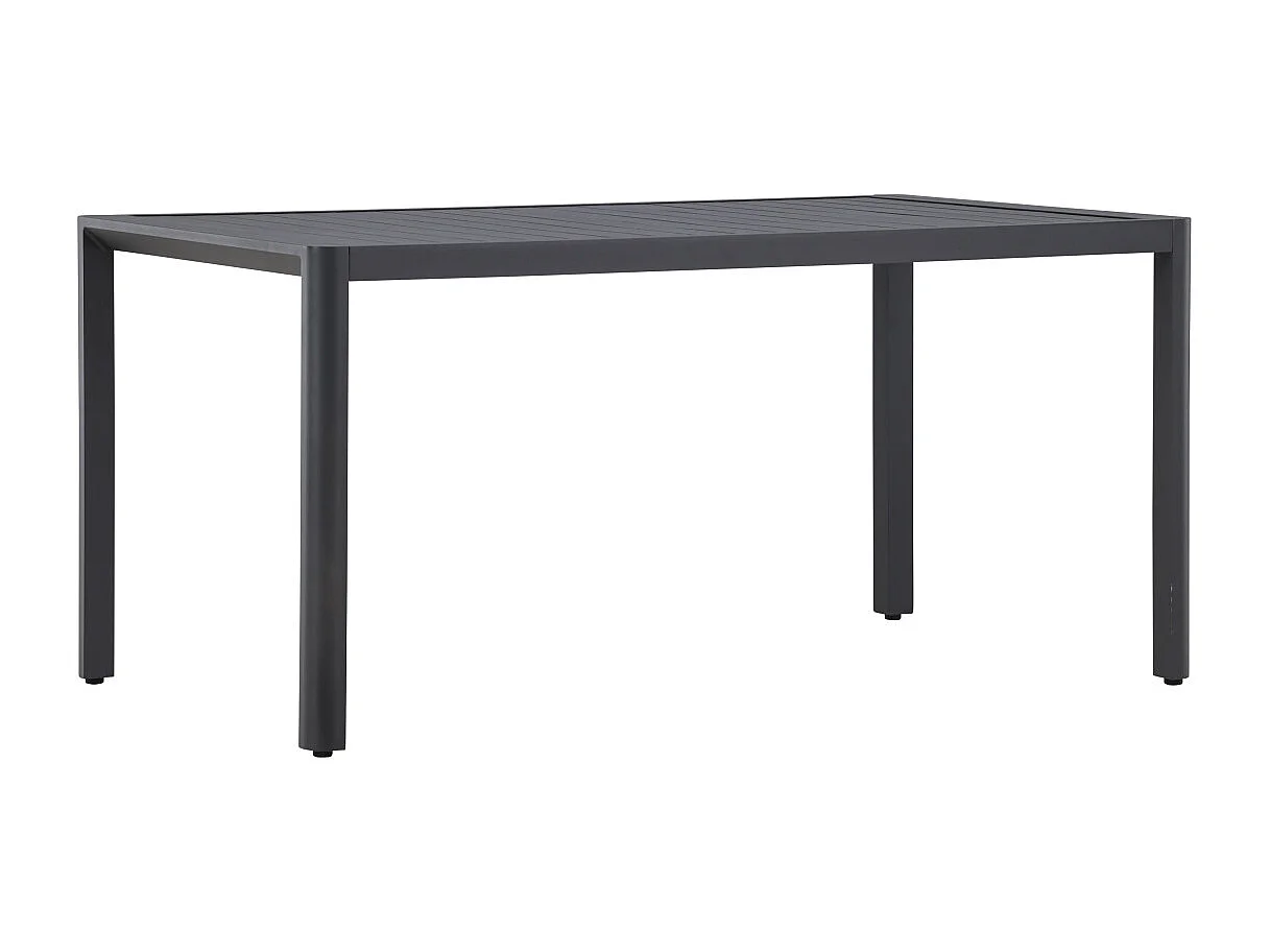 Table de Jardin "Giardini" 150cm Noir