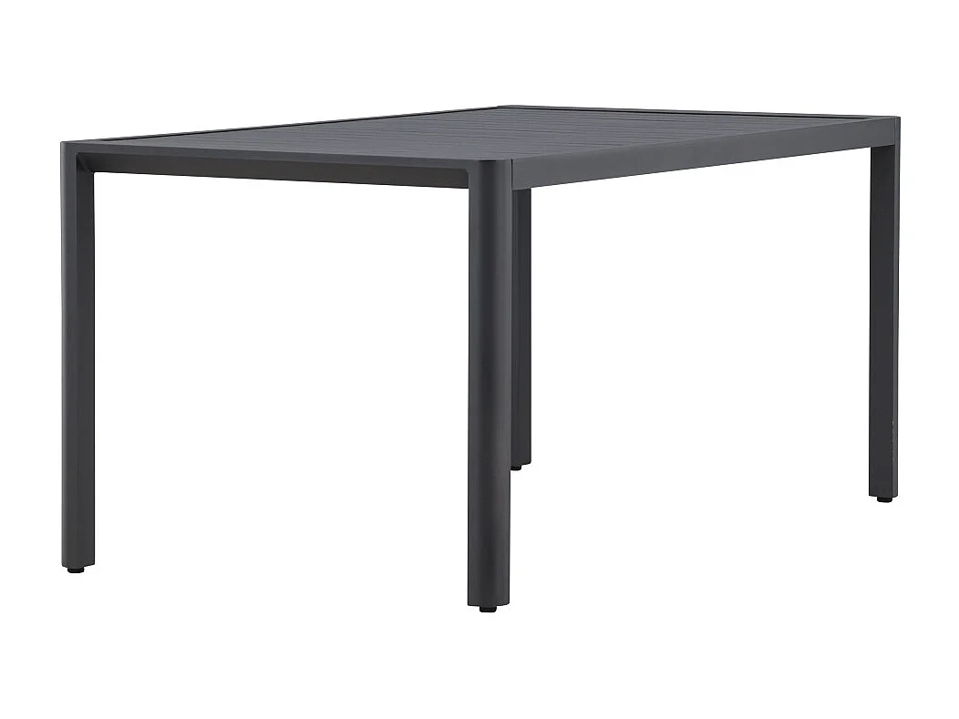 Table de Jardin "Giardini" 150cm Noir