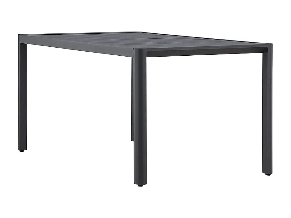 Giardini table de jardin noir.