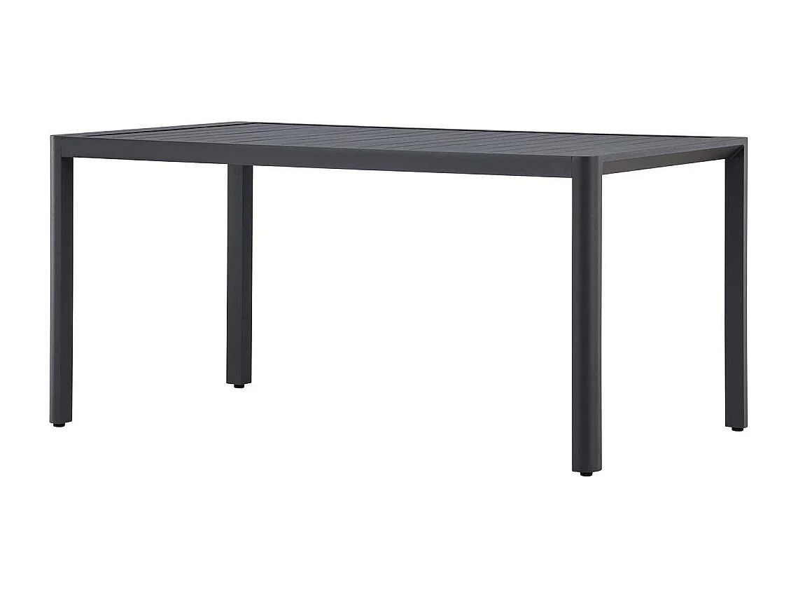 Giardini table de jardin noir.