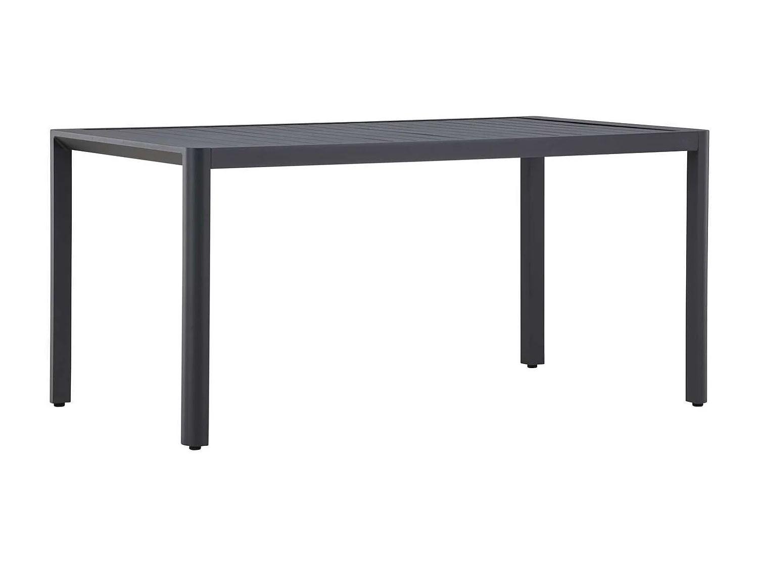 Giardini table de jardin noir.
