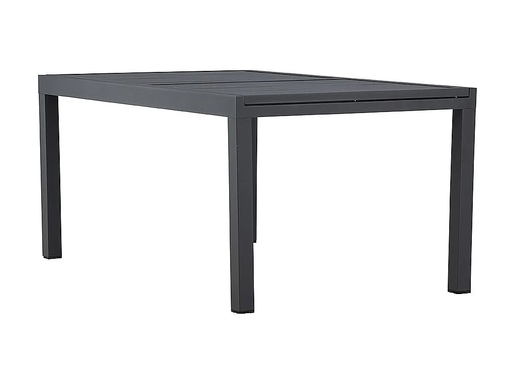 Table de Jardin Extensible "Capo" 160-240cm Noir