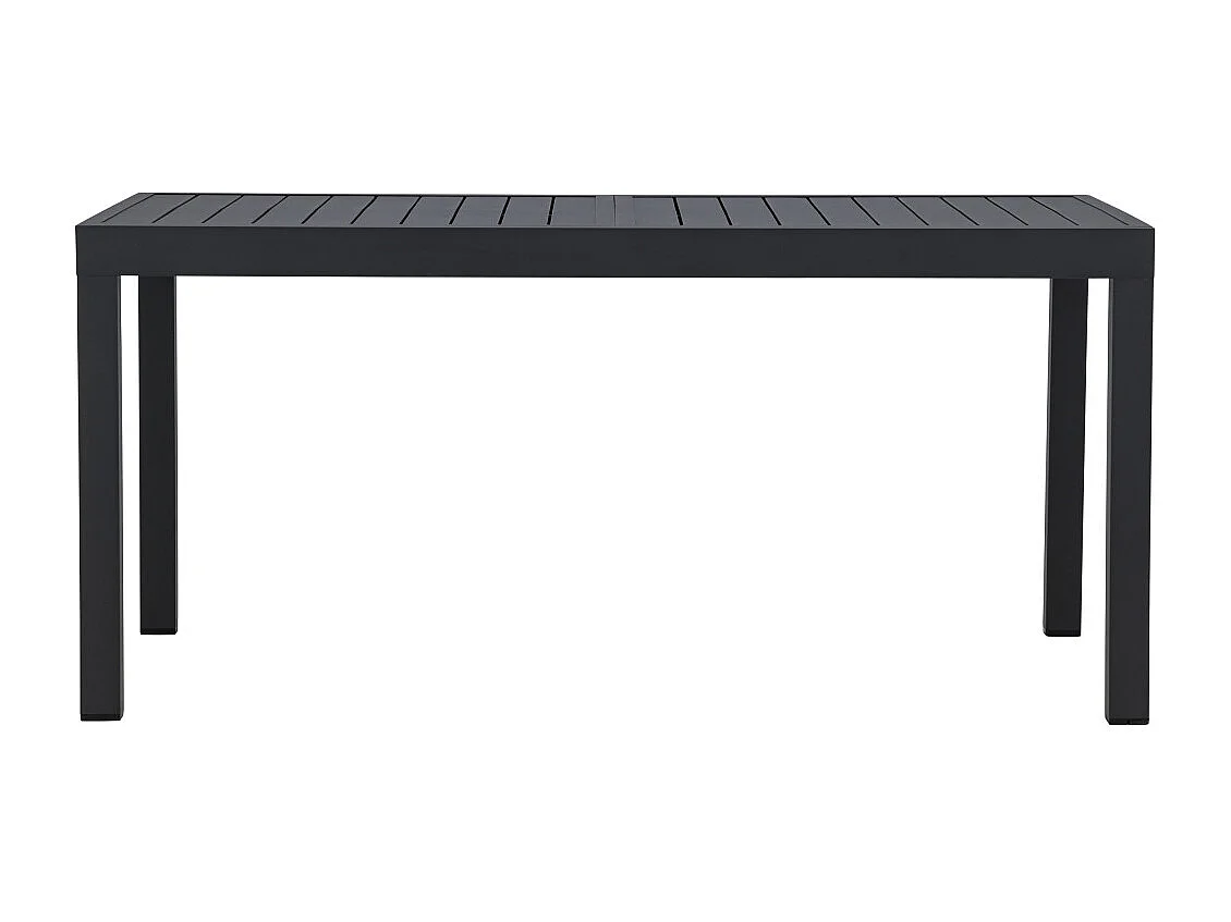 Table de Jardin Extensible "Capo" 160-240cm Noir