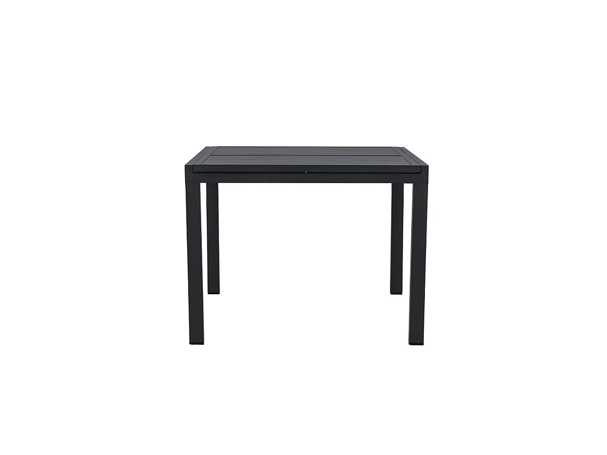 Capo Gartentisch mit Auszug 160/240 cm schwarz.