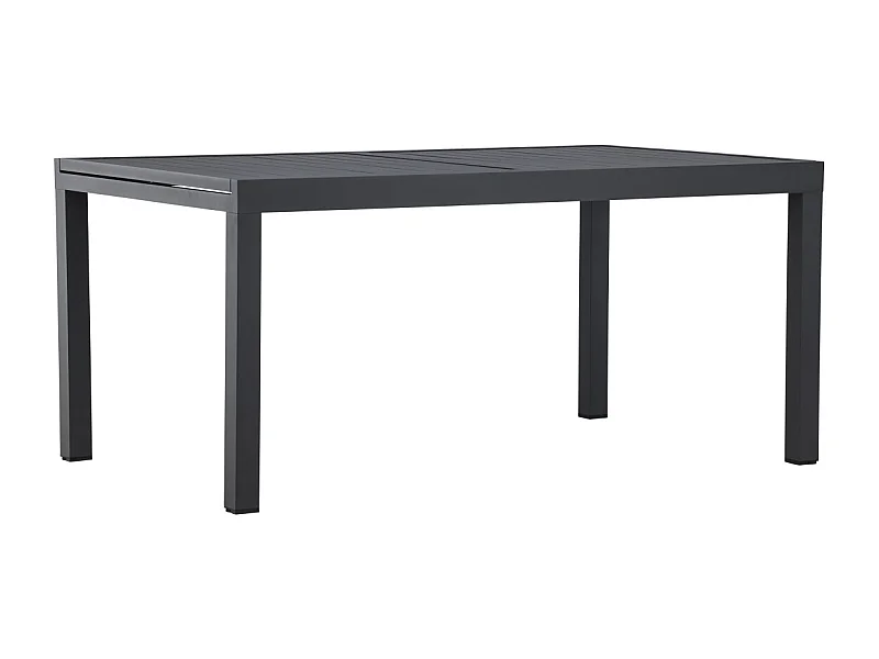 Capo tuintafel met uittrek 160/240 cm zwart.