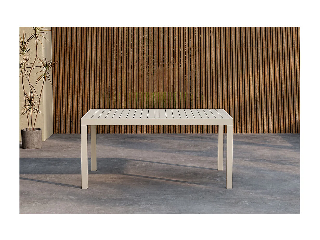 Table de Jardin Extensible "Capo" 160-240cm Beige