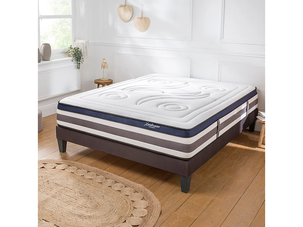 Matelas Quintessence 160x200 cm - Mousse HD mémoire - Ép. 30 cm
