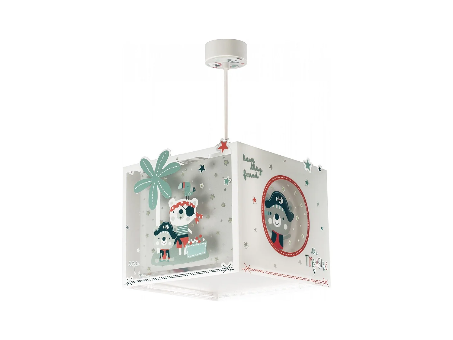 Lampadario per cameretta dei bambini The Pirates Pirati| DALBER