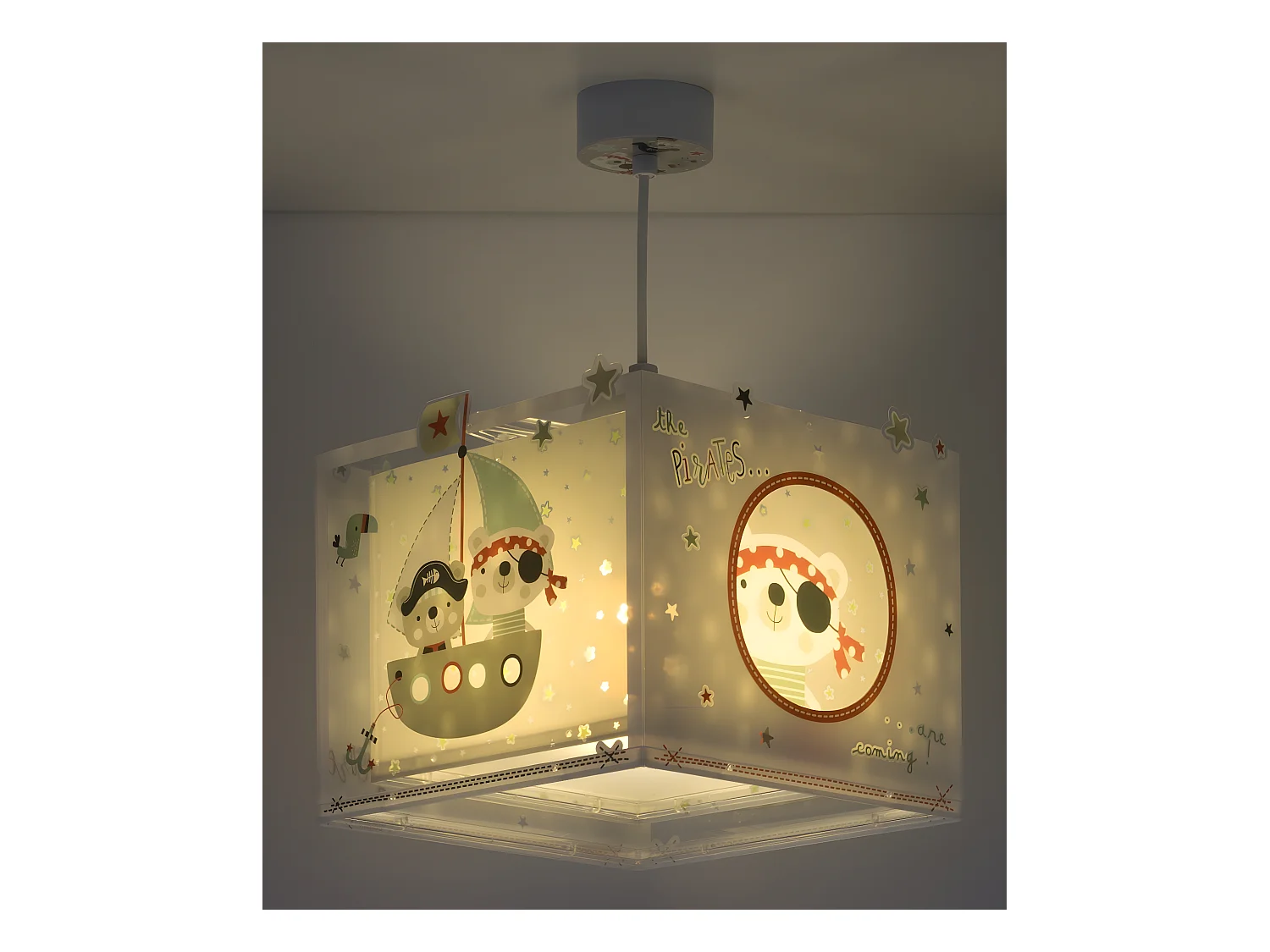 Lampadario per cameretta dei bambini The Pirates Pirati| DALBER