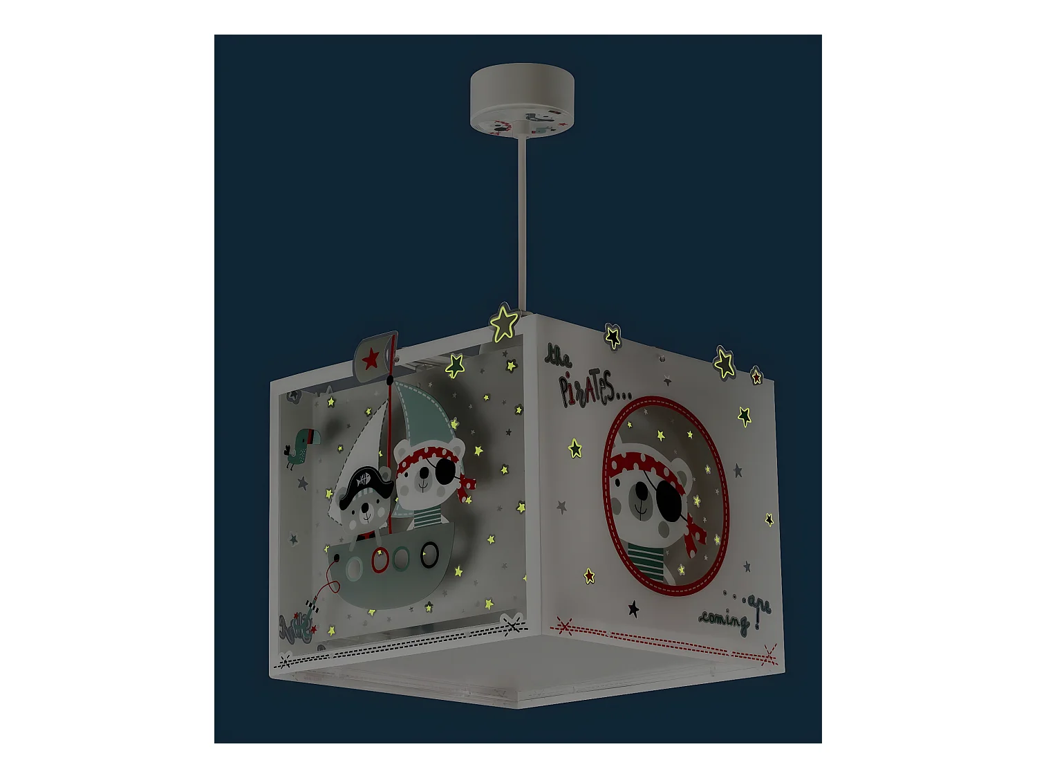 Lampadario per cameretta dei bambini The Pirates Pirati| DALBER