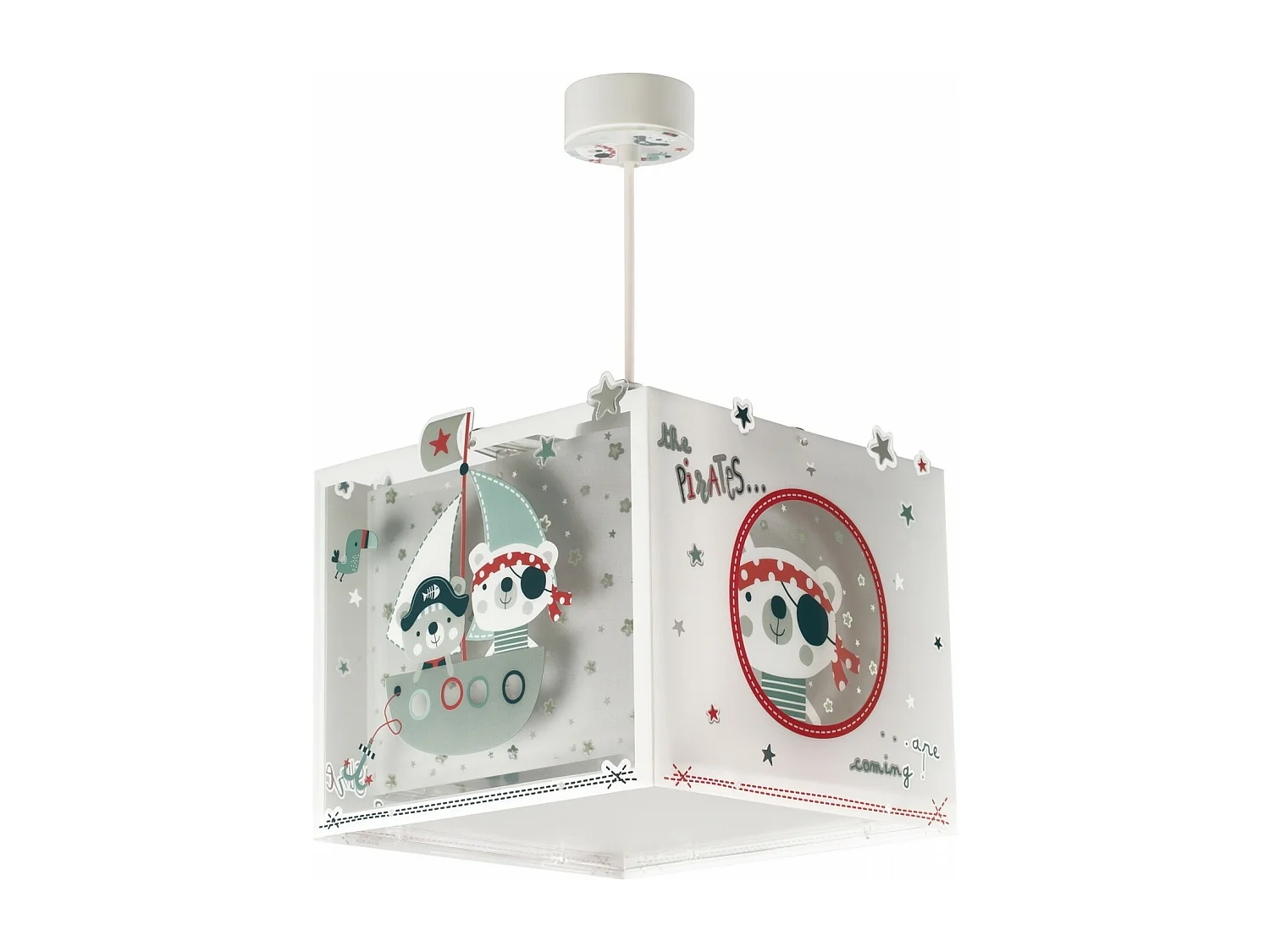 Lámpara infantil de techo The Pirates Piratas | DALBER
