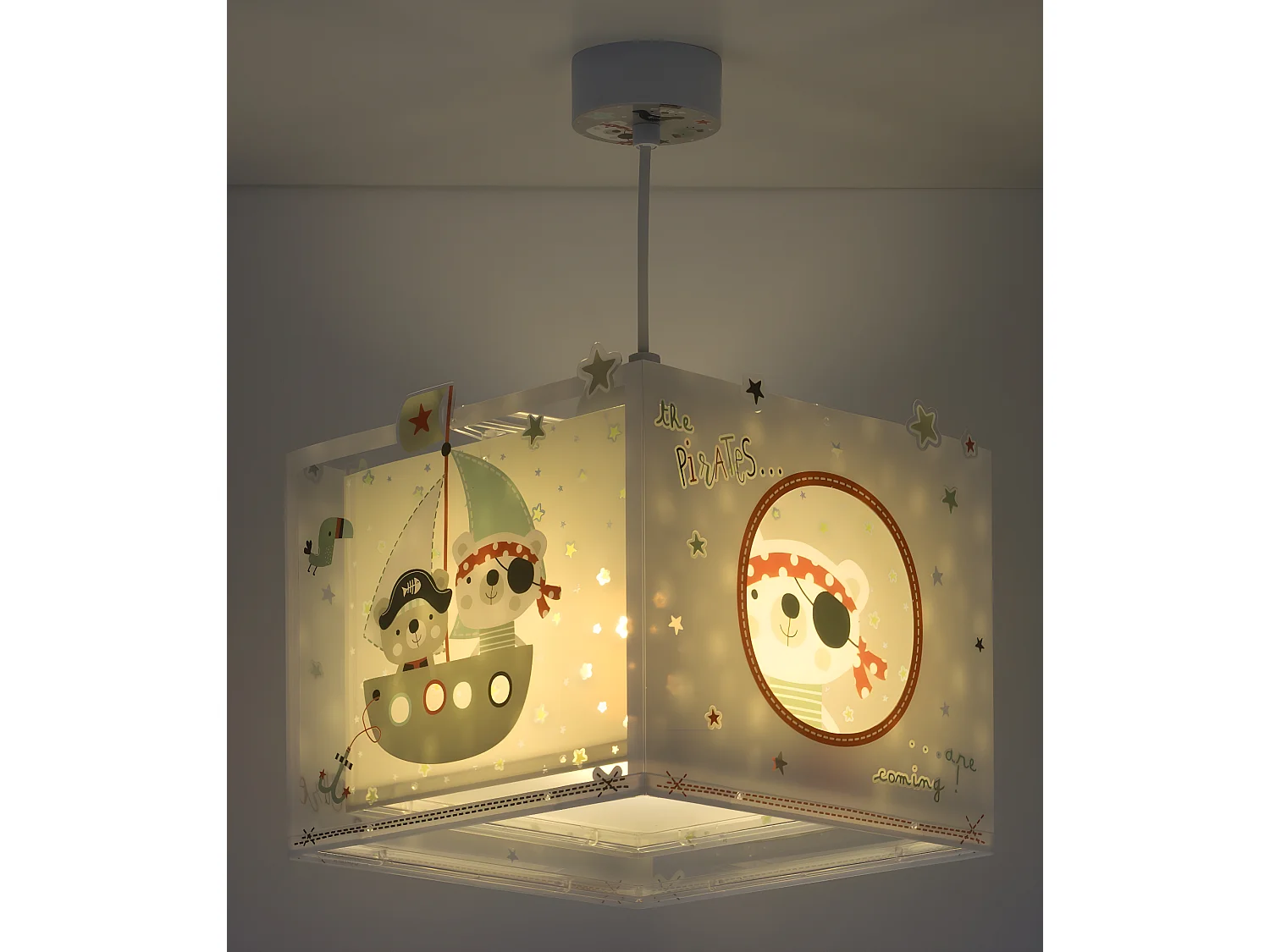 Lámpara infantil de techo The Pirates Piratas | DALBER