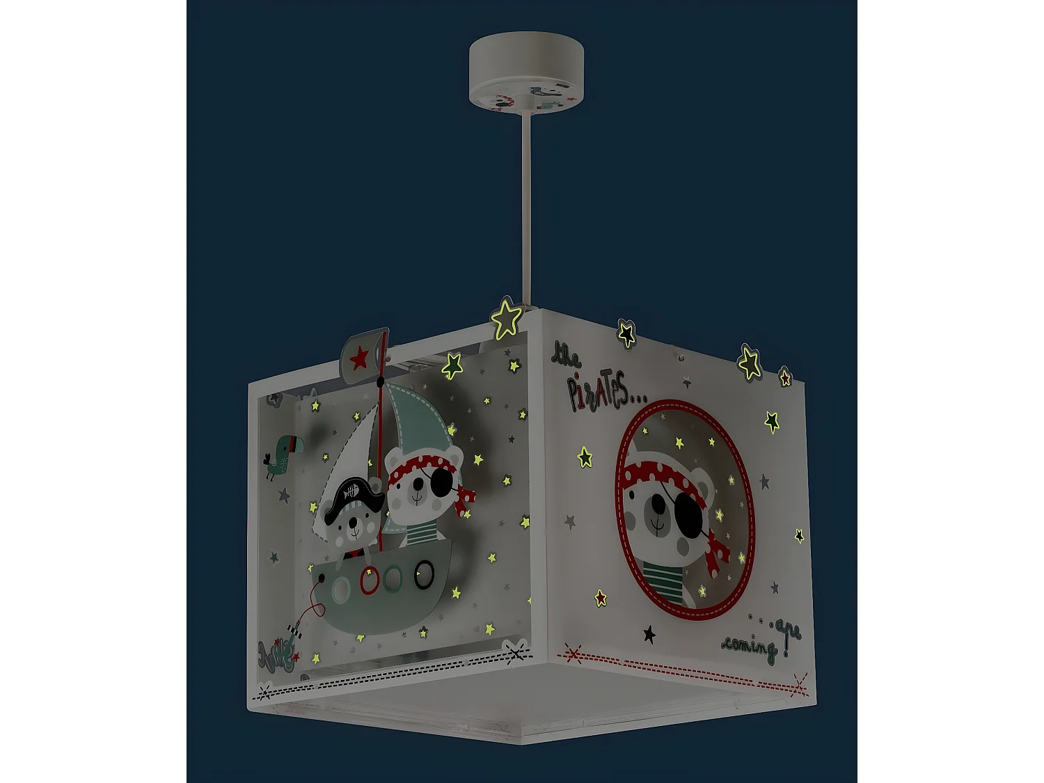 Lámpara infantil de techo The Pirates Piratas | DALBER
