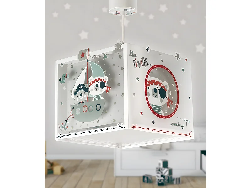 Lámpara infantil de techo The Pirates Piratas | DALBER