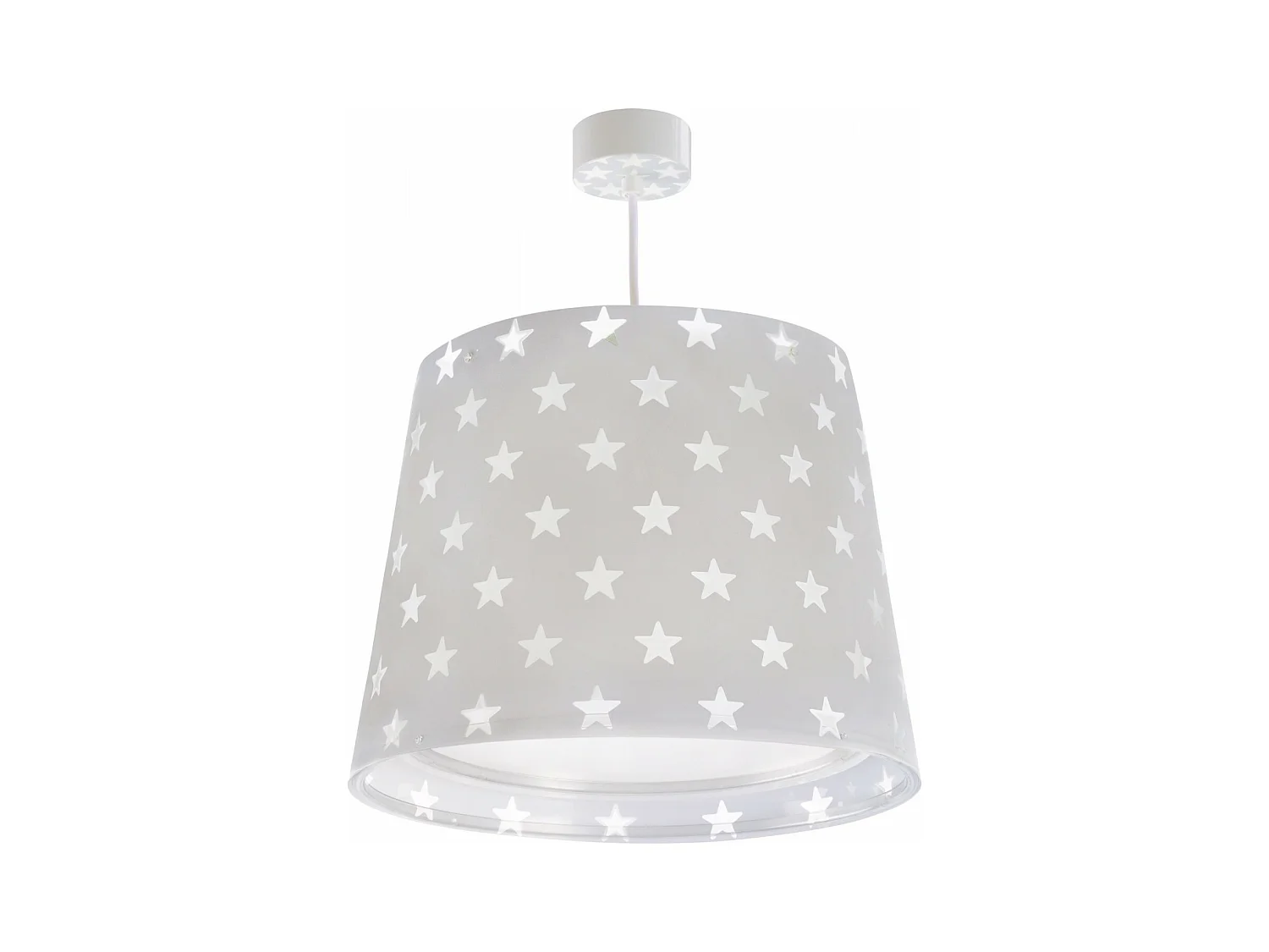 Lustre et lampe suspension Stars Étoiles gris