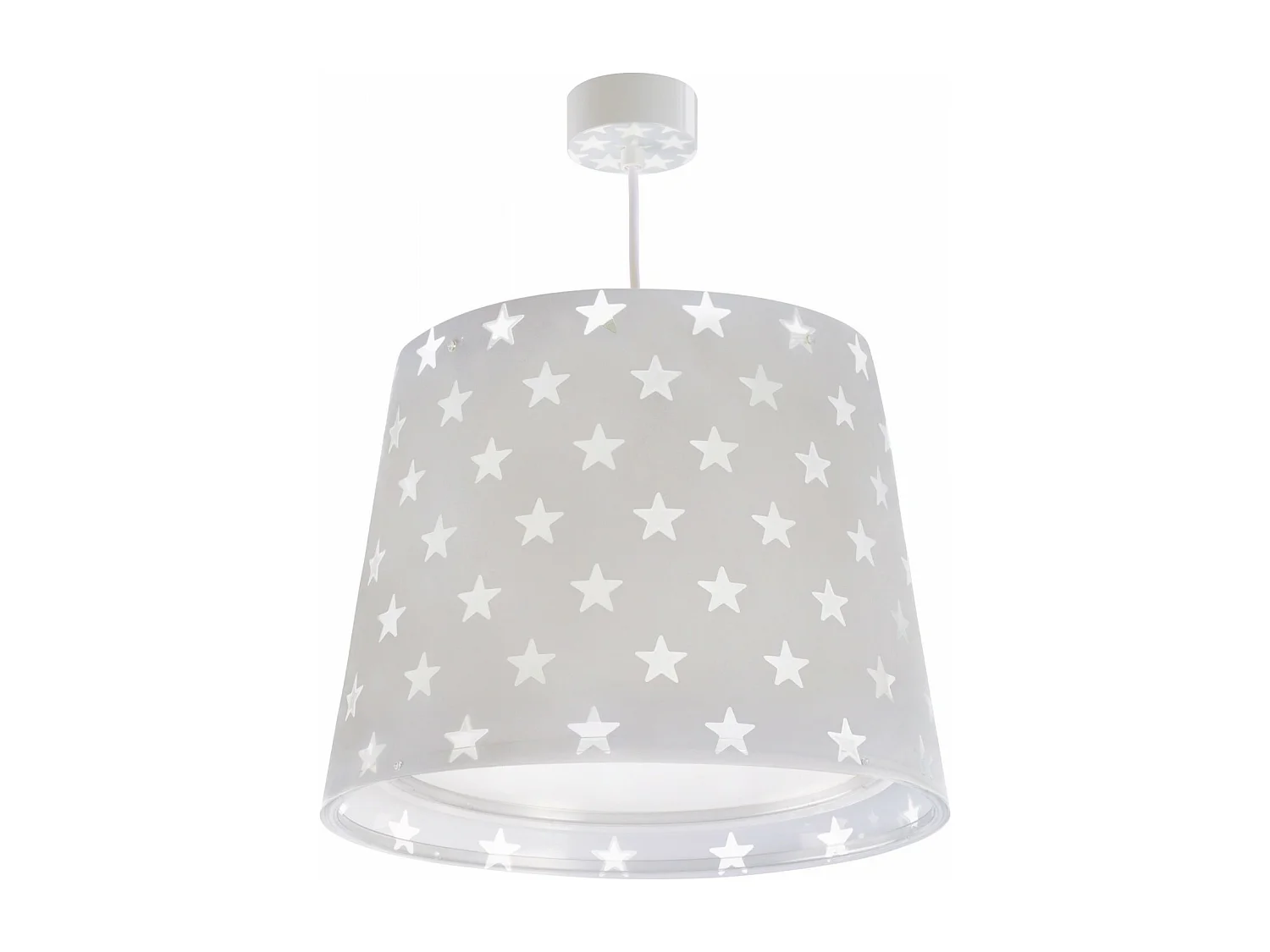 Lampadario per camerette Stars Stelle grigio | DALBER