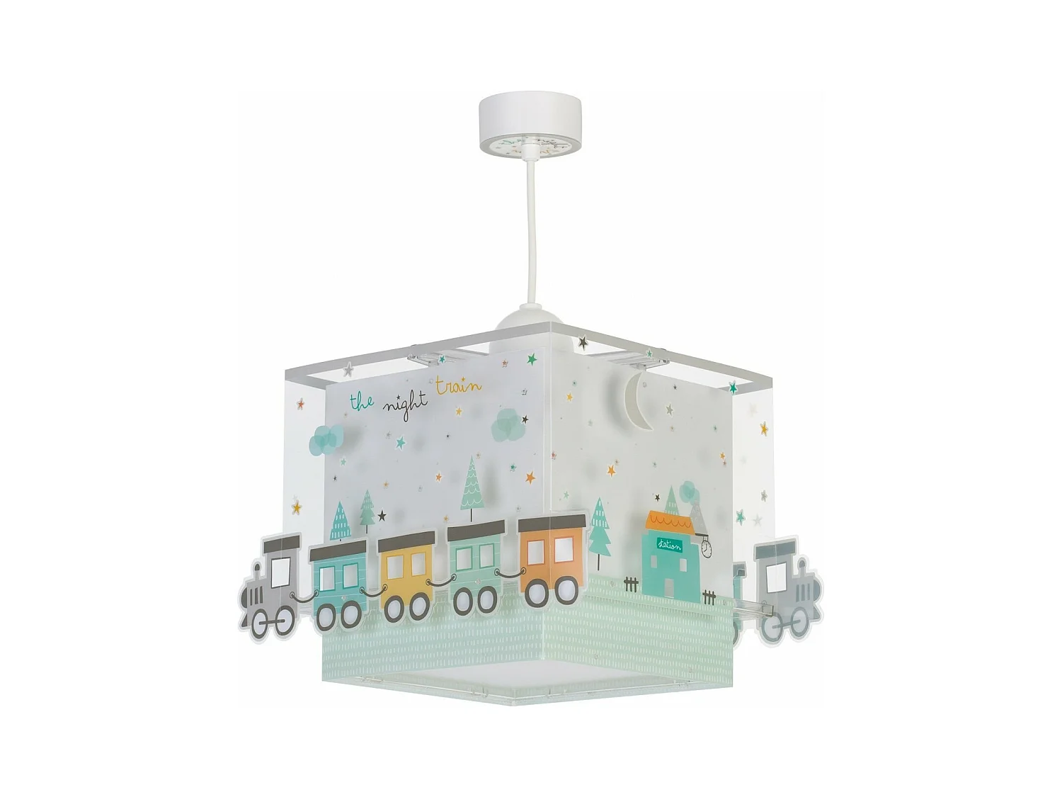 Lámpara infantil de techo The Night Train Tren | DALBER