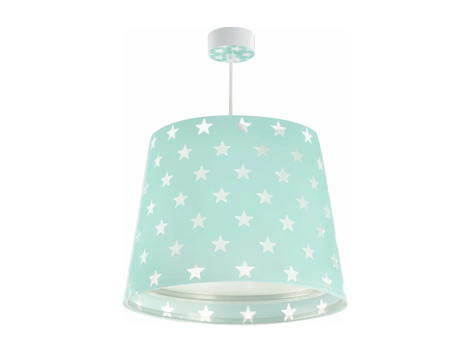 Lampadario per camerette Stars Stelle verde | DALBER