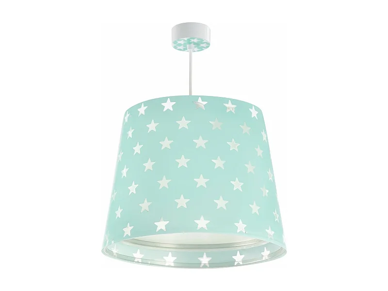 Lampadario per camerette Stars Stelle verde | DALBER