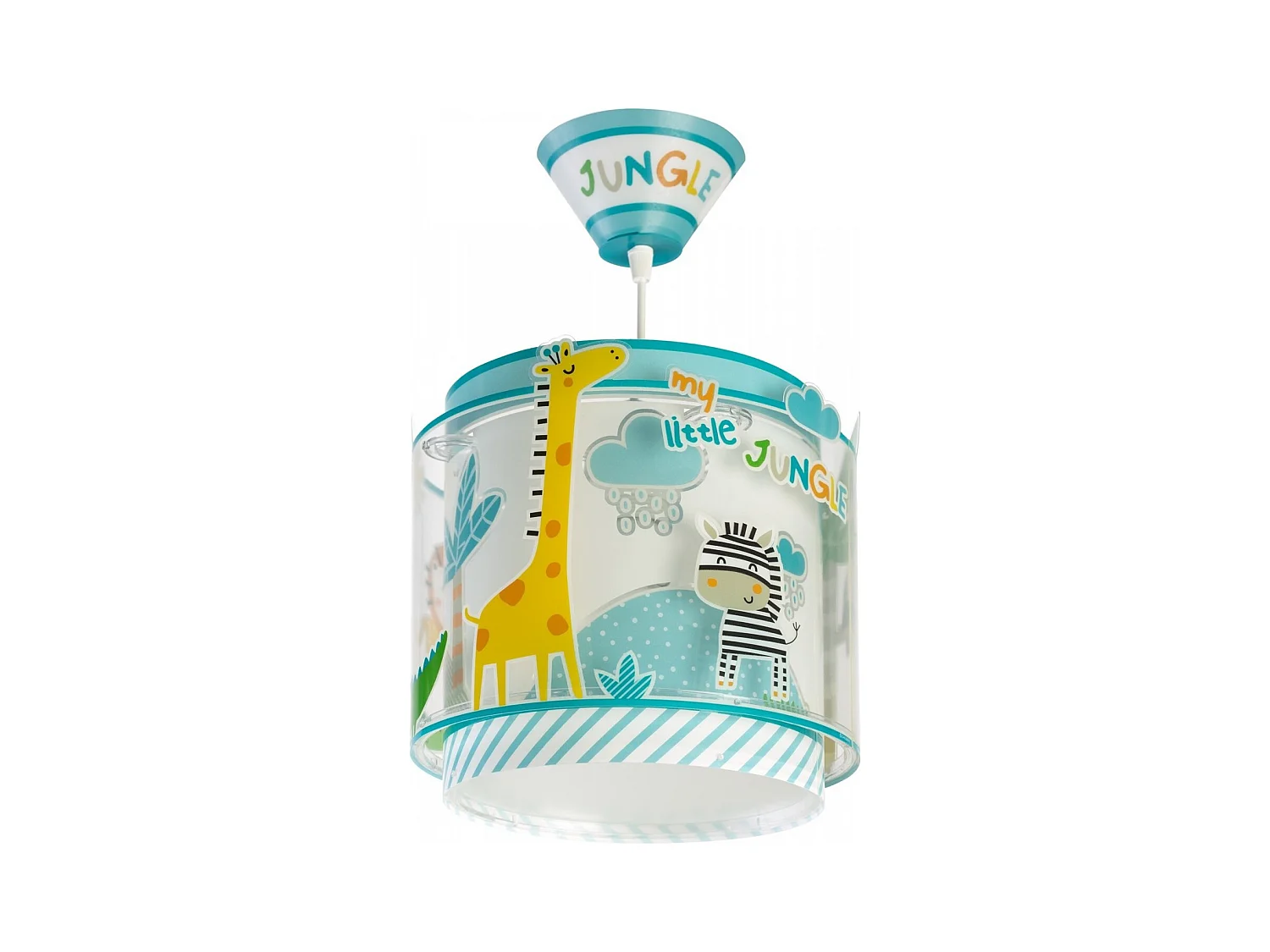 Lampadario da camerette bambini My Little Jungle animali giungla | DALBER