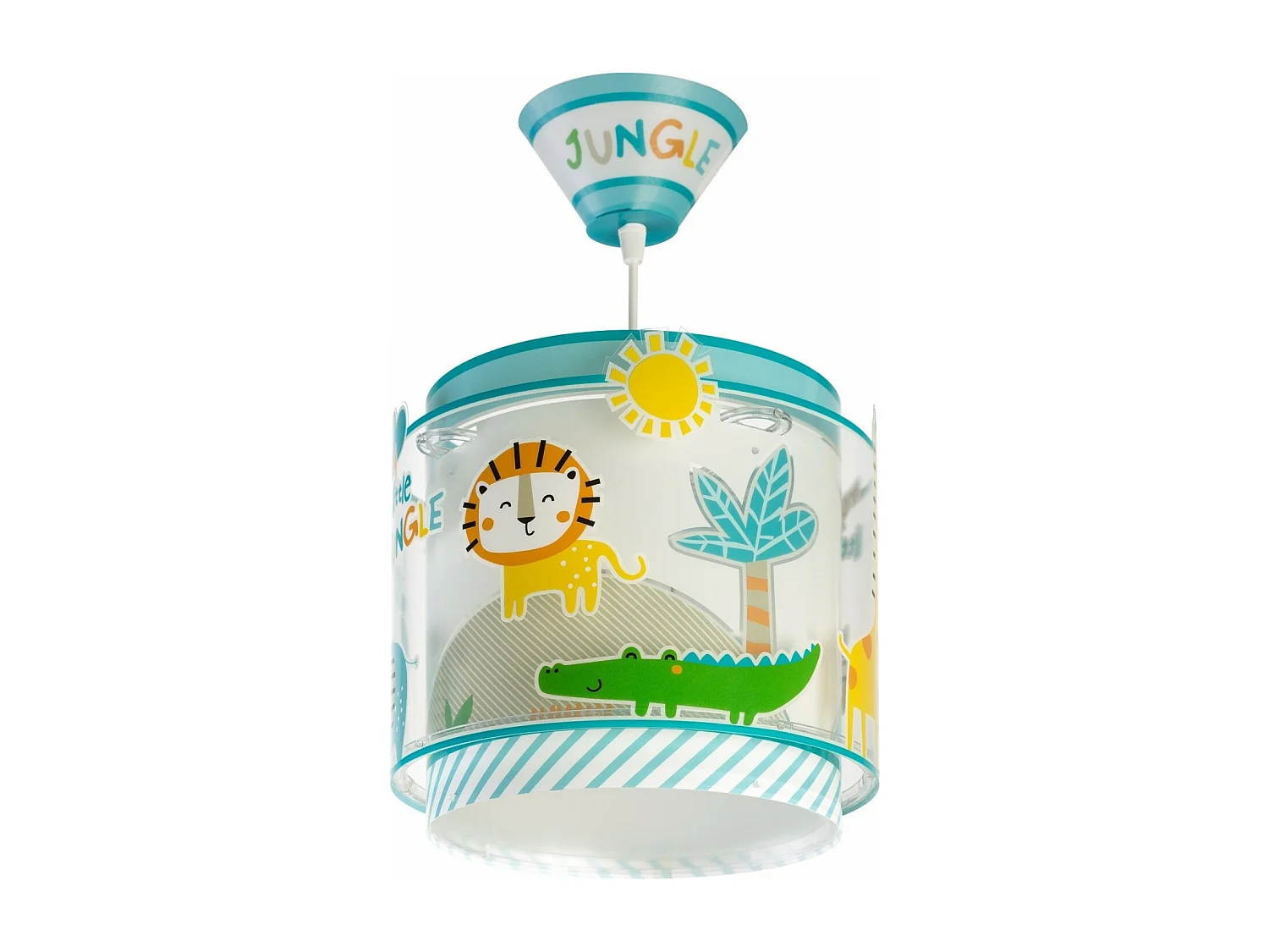 Lámpara infantil de techo My Little Jungle animales selva | DALBER