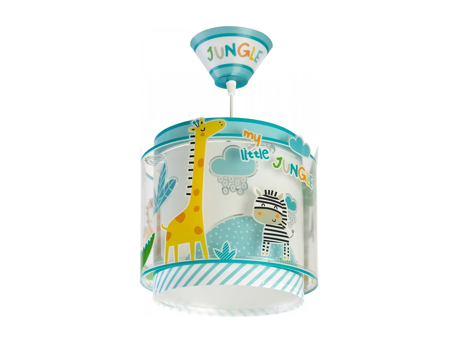Lámpara infantil de techo My Little Jungle animales selva | DALBER