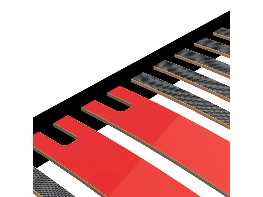 Sommier Signature - Noir - 90x200 cm