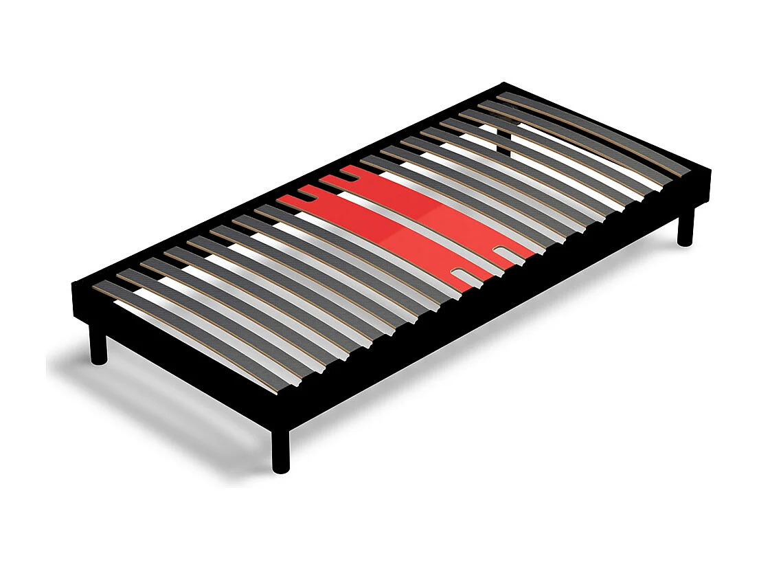 Sommier Signature - Noir - 90x190 cm