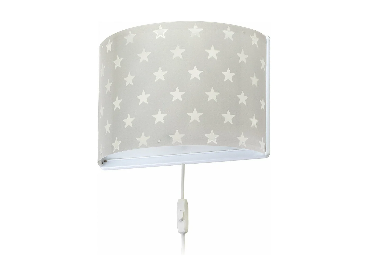 Applique Stars Stelle grigio | DALBER