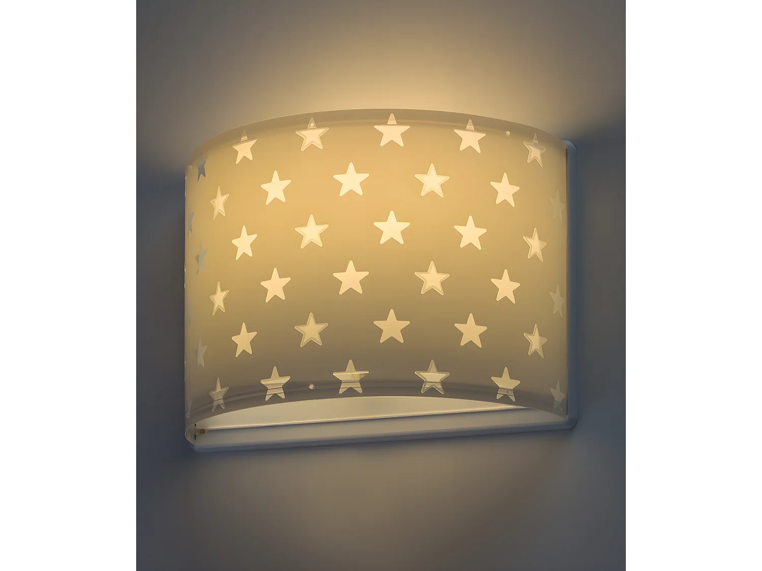 Applique Stars Stelle grigio | DALBER