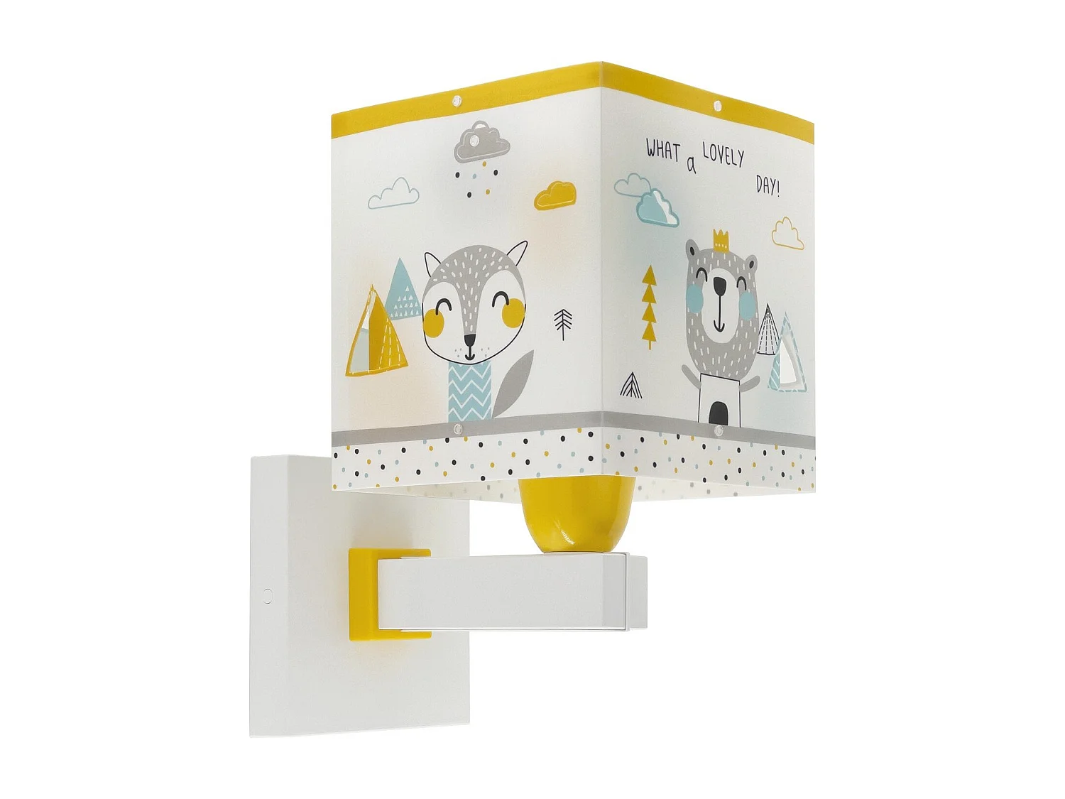 Applique da parete per bambini Hello Little animali foresta | DALBER