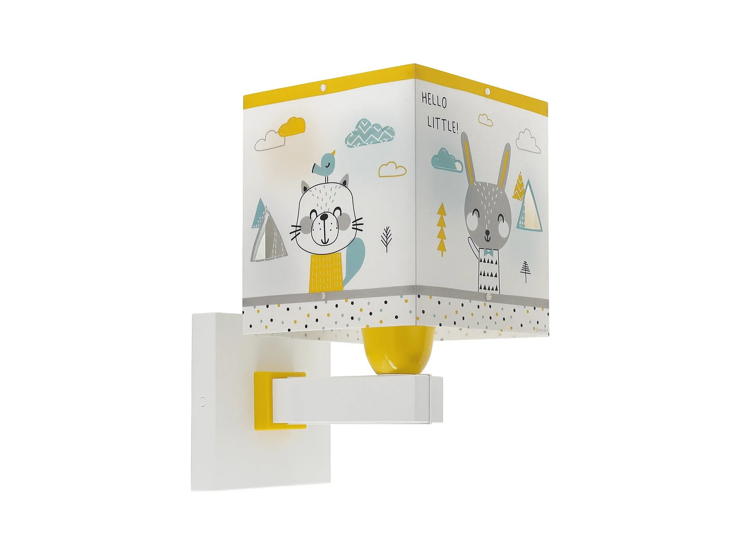 Applique da parete per bambini Hello Little animali foresta | DALBER