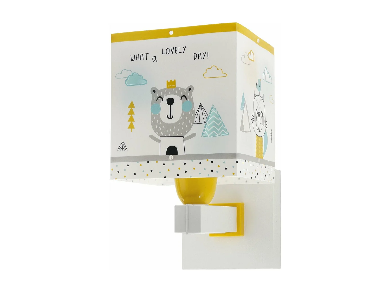 Applique da parete per bambini Hello Little animali foresta | DALBER