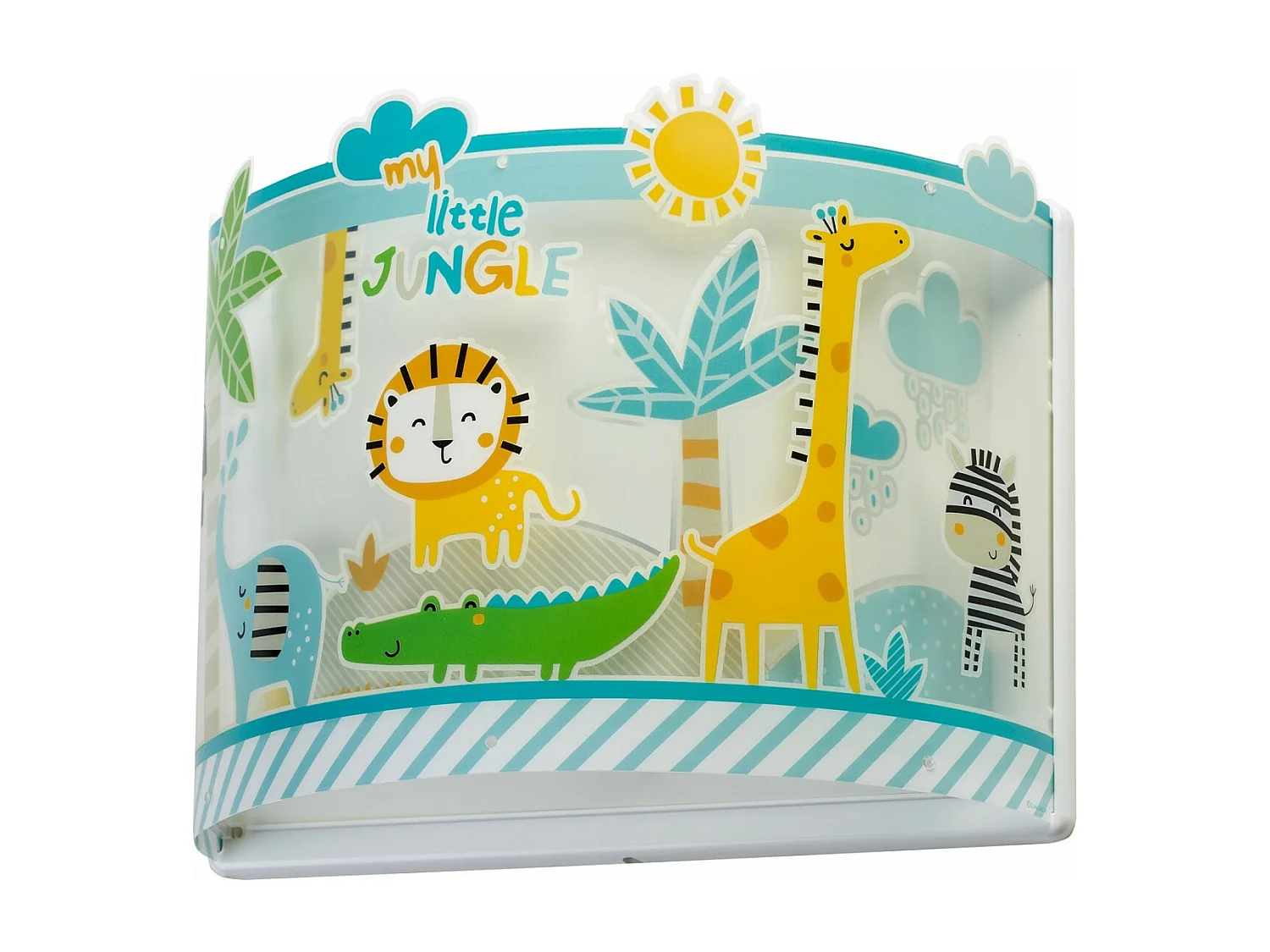 Applique murale pour enfants Little Jungle animaux de la jungle