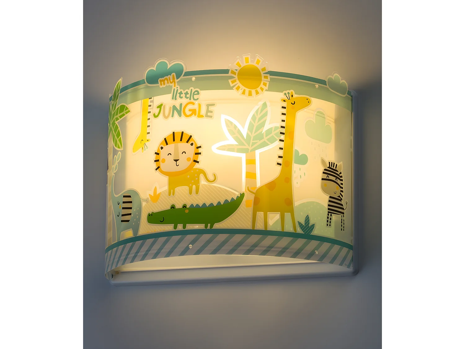 Aplique de pared infantil My Little Jungle animales selva | DALBER