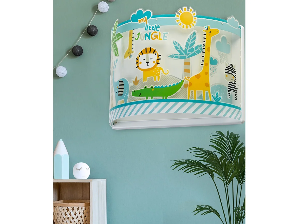 Aplique de pared infantil My Little Jungle animales selva | DALBER