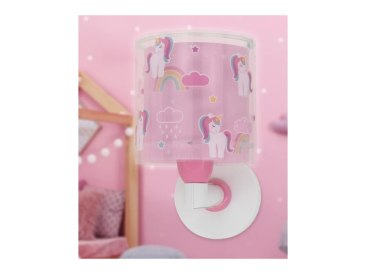 Applique per bambini Unicorns unicorni rosa | DALBER