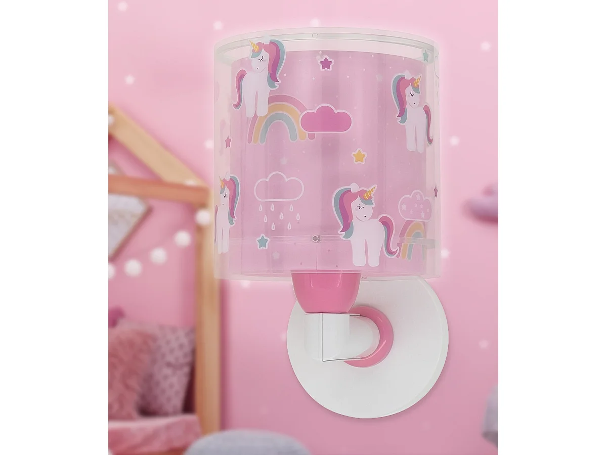 Applique per bambini Unicorns unicorni rosa | DALBER