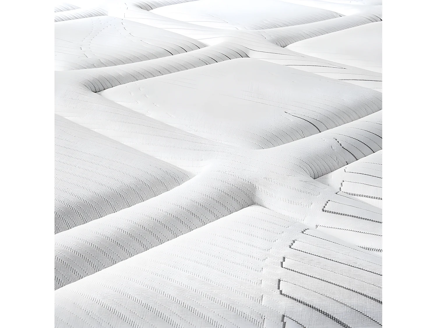 Ensemble Matelas Calliope Mousse  Accueil Mémoire de forme et sommier cadre métal 140x190cm