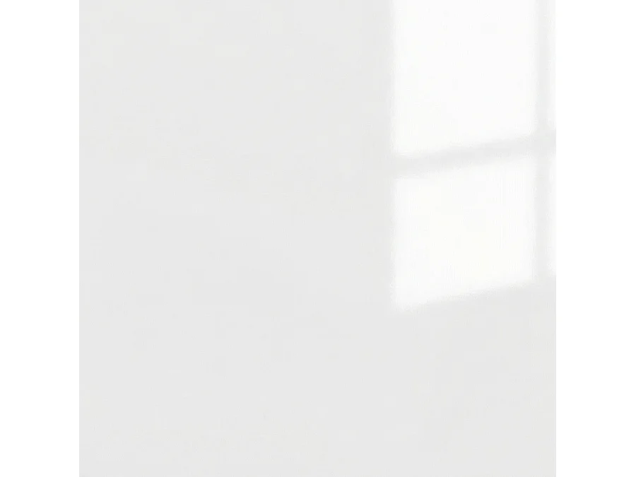 Meuble de salle de bain simple vasque - 2 tiroirs - BALEA et miroir rond Led SOLEN - blanc - 70cm