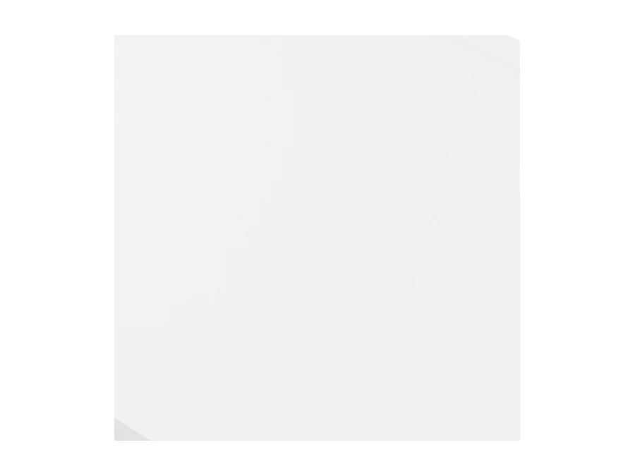 Meuble de salle de bain 100cm avec vasque déportée - 2 tiroirs - blanc - KING