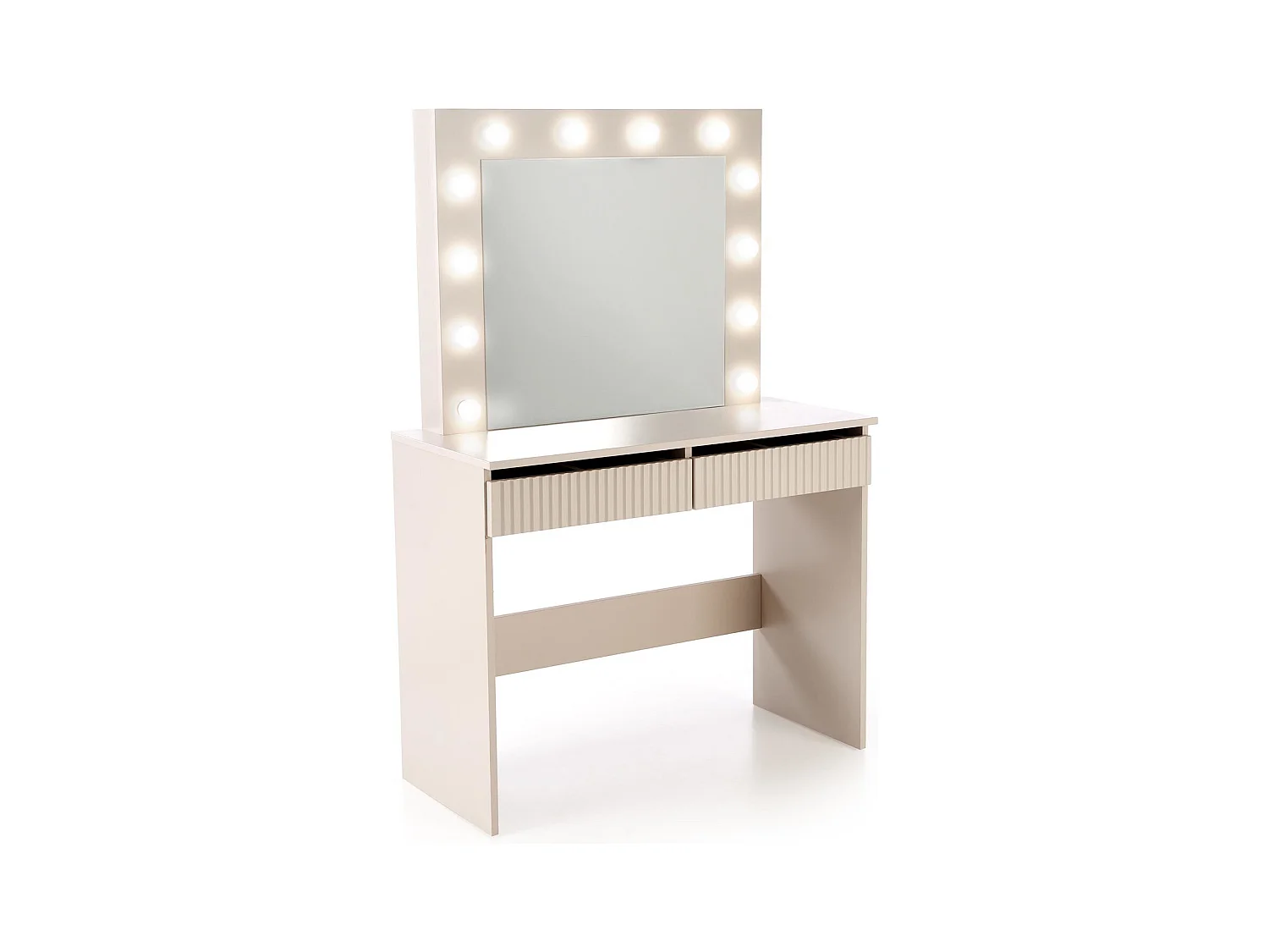 Toeletta Hollywood-S/LED/cassetti/Beige