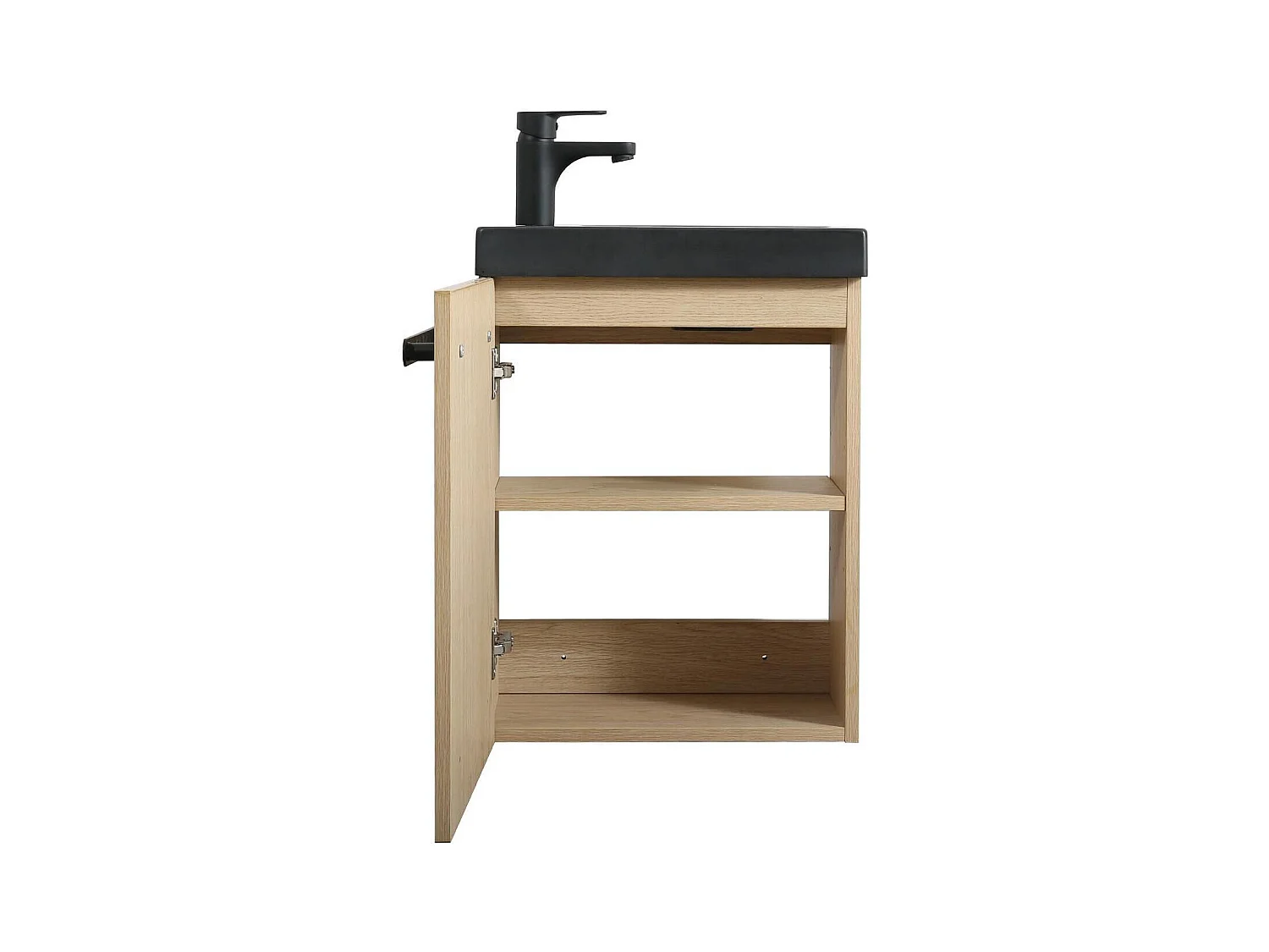 Nevada Wand-Waschtisch-Set mit Spiegel und Ablage