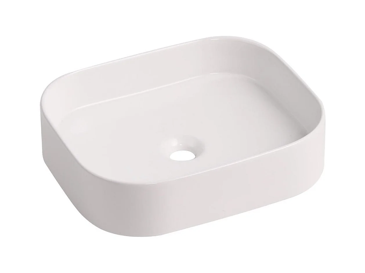 Lavabo da appoggio effetto marmo Naya